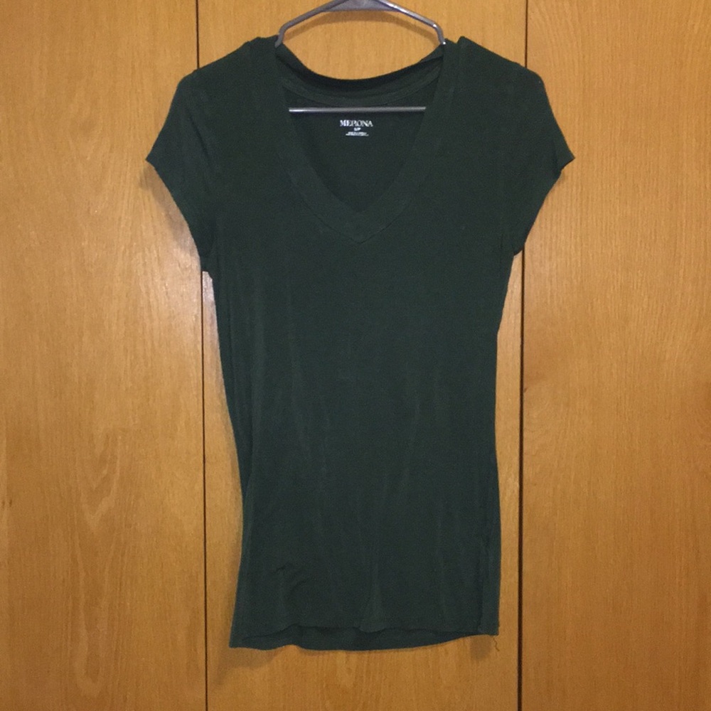Forest green short sleeve